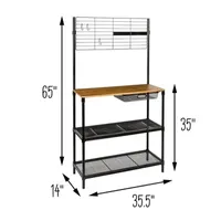 Honey-Can-Do 3-Shelf Shelving Unit