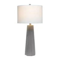 Lalia Home Pillar Concrete Table Lamp