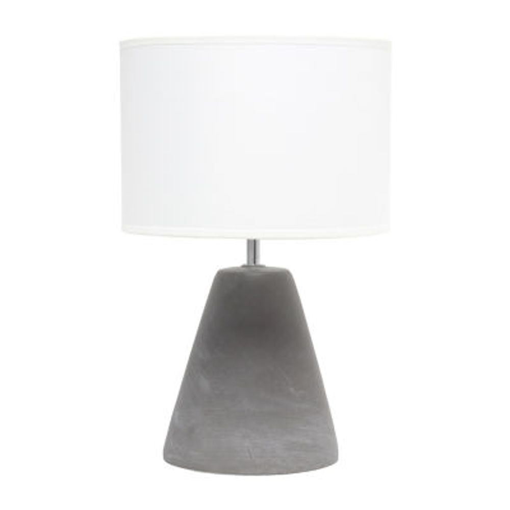 All the Rages Simple Designs Pinnacle Black Table Lamp