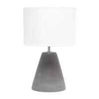 All the Rages Simple Designs Pinnacle Black Table Lamp