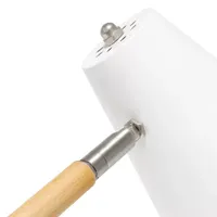 All the Rages Simple Designs Matte Finish And Wooden Pivot Desk Lamp