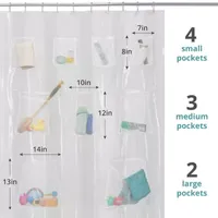 Zenna Home Shower Curtain Liner