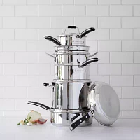 Cuisinart Heritage Stainless Steel 11-pc. Cookware Set