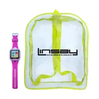 Linsay 1.5 Kids Pink Smart Watch With Bag