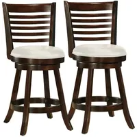 Woodgrove Swivel Counter Height Bar Stool