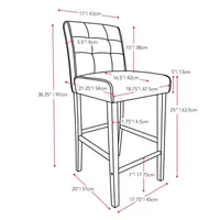 Antonio Counter Height Barstool