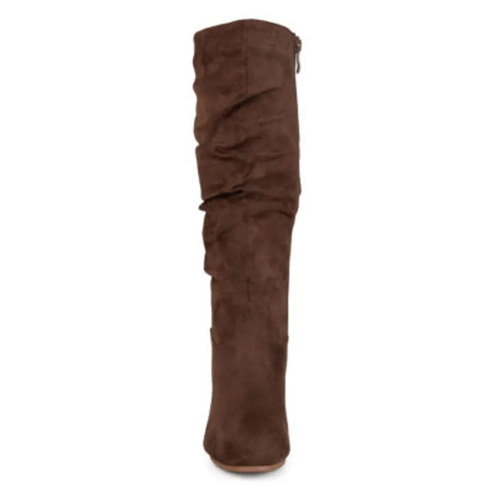 Journee Collection Womens Haze Wedge Heel Dress Boots