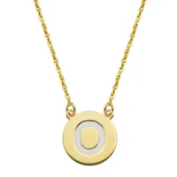 Womens 10K Gold Name Necklace