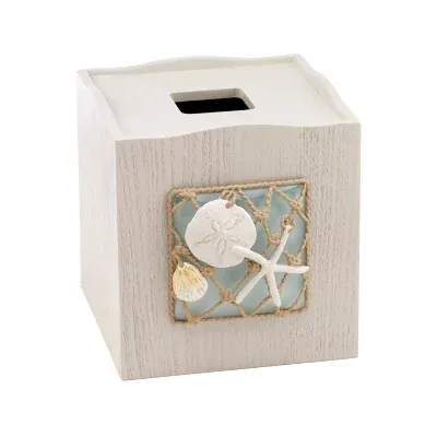 Avanti Seaglass Tissue Box Cover