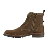Dockers Mens Rawls Block Heel Lace Up Boots