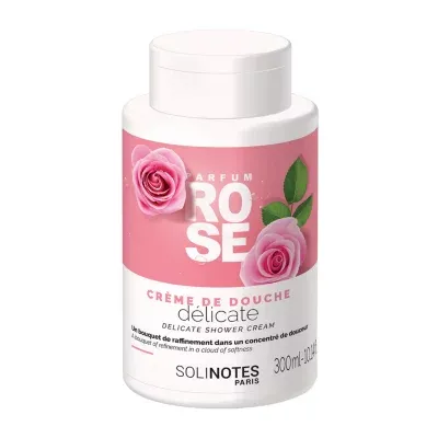 Solinotes Rose Delicate Shower Cream, 10.14 Oz