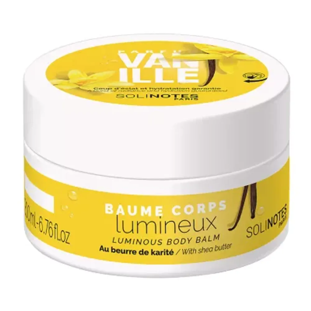 Solinotes Vanilla Luminous Body Balm, 6.76 Oz