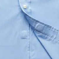 Stafford Magna Ready® Mens Regular Fit Easy-on + Easy-off Sensory Friendly Adaptive Stretch Fabric Wrinkle Free Long Sleeve Dress Shirt