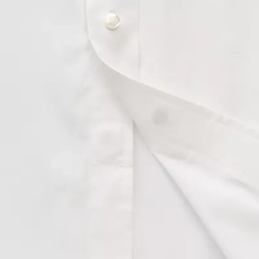Stafford Magna Ready® Mens Regular Fit Easy-on + Easy-off Sensory Friendly Adaptive Stretch Fabric Wrinkle Free Long Sleeve Dress Shirt