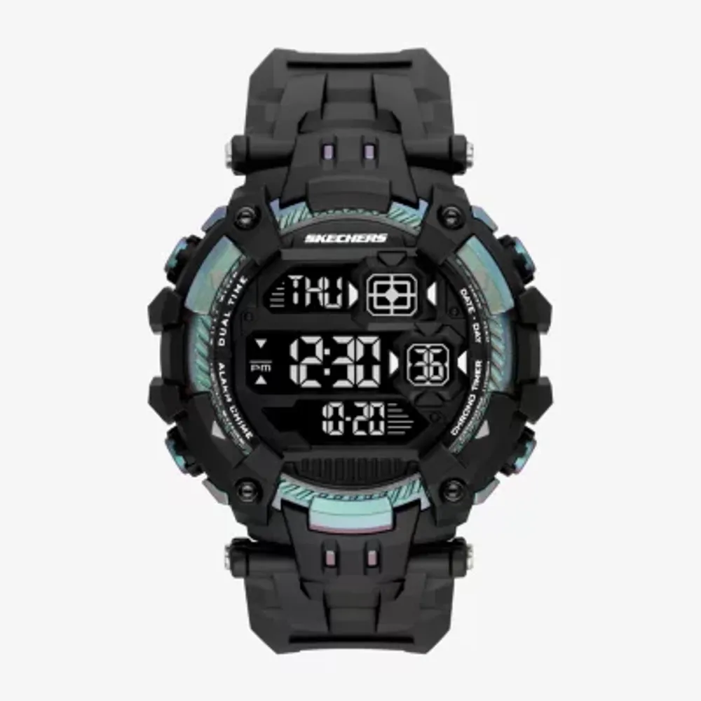 Skechers Mens Black Strap Watch Sr1142