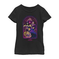 Little & Big Girls Crew Neck Short Sleeve Doctor Strange Graphic T-Shirt