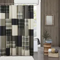 Woolrich Winter Hills Cotton Shower Curtain