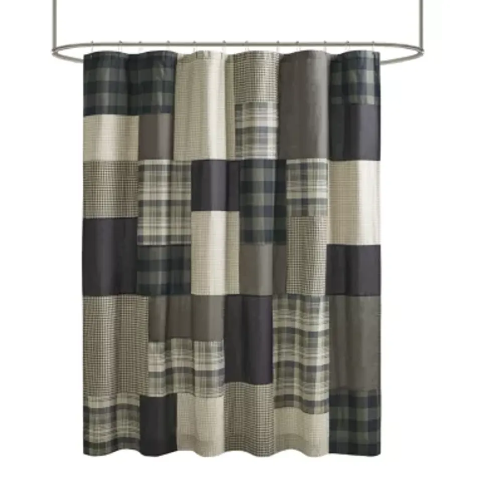 Woolrich Winter Hills Cotton Shower Curtain