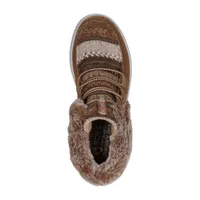 Skechers Bobs Womens Skipper Wave Flat Heel Booties