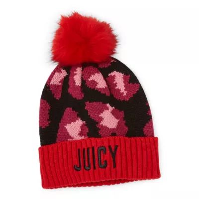 Juicy By Couture Womens Embroidered Beanie