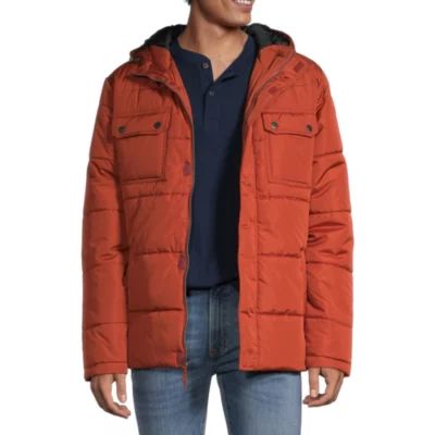 Cherokee Mens Water Resistant Heavyweight Puffer Jacket