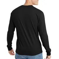 Hanes Mens Crew Neck Long Sleeve T-Shirt