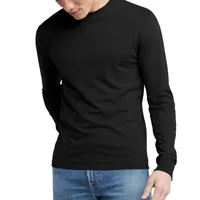 Hanes Mens Crew Neck Long Sleeve T-Shirt