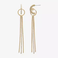 Mixit Hypoallergenic Gold Tone Drop Earrings