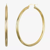 14K Gold 20mm - 50mm Hoop Earrings