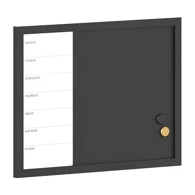 Martha Stewart 24x18 Calendar/Chalk Board