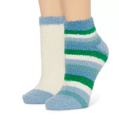 Mixit Cozy 2 Pair Low Cut Socks Womens