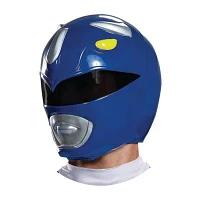 Unisex Adult Power Rangers Mighty Morphin Blue Helmet Costume Accessory