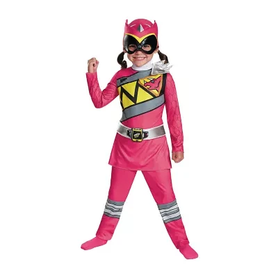 Girls Dino Charge Pink Classic Power Rangers Costume