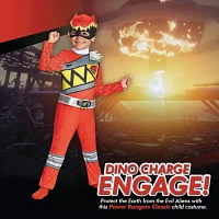 Boys Dino Charge Red Classic Power Rangers Costume