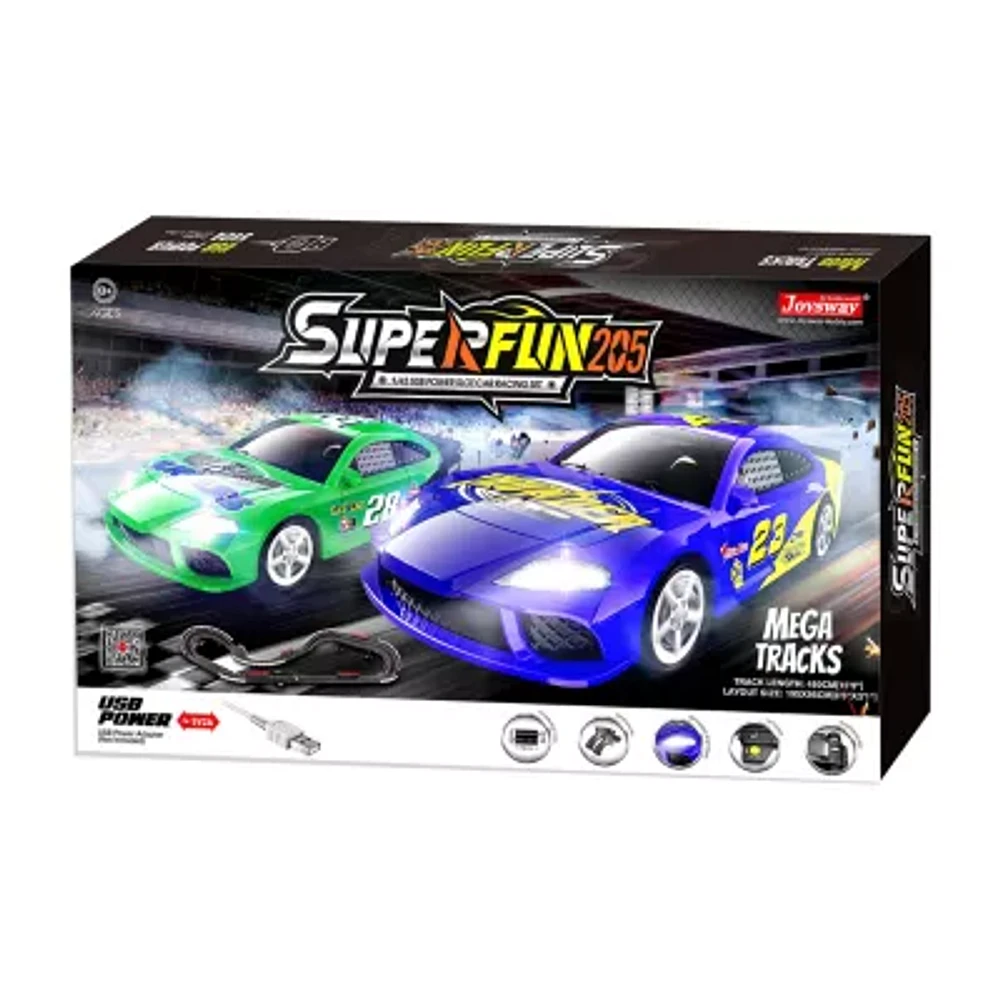 Joysway "Superfun Power Slot Car Racing Set