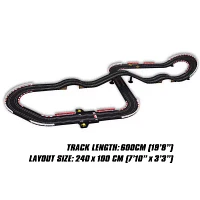 Joysway "Superfun Power Slot Car Racing Set - Layout Size: 94""X39""" 92-pc. Car