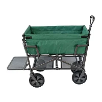 Mac Sports Double Decker Green Wagon - Utility Garden Cart