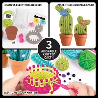 Style Me Up Knit A Cactus Kit 19-pc. Knitting Kit