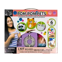 Style Me Up Pom Pom Pets - Kids Yarn Crafting Kit Craft Kit