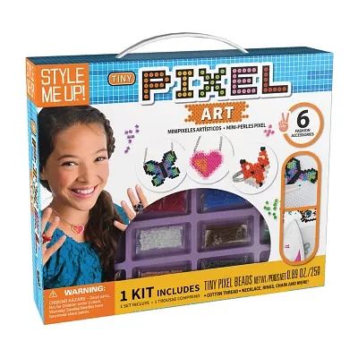 Style Me Up Pixel Art - Kids Crafting Kit Craft Kit