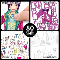 Style Me Up Fashion Stencil & Style Kids Art Kit