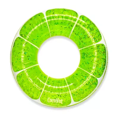 Coconut Float Lime Green Glitter Water Accessory Pool Float