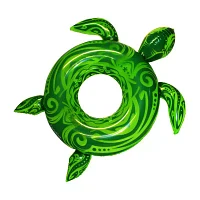 Coconut Float Green Translucent Sea Turtle Water Accessory Pool Float