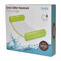 Coconut Float Green Glitter Hammock Pool Lounger Pool Float