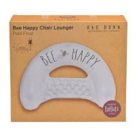 Rae Dunn Bee Happy Chair Lounger Pool Float