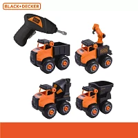 Black+Decker Mini Construction Trucks Set