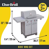 Charbroil Kids Bbq Pretend Play Set Play Kitchen