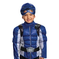 Boys Beast Morphers Blue Muscle Power Rangers Costume