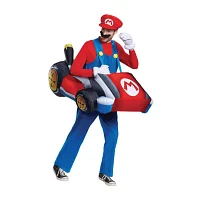 Mens Kart Inflatable Super Mario Costume