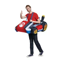 Mens Kart Inflatable Super Mario Costume